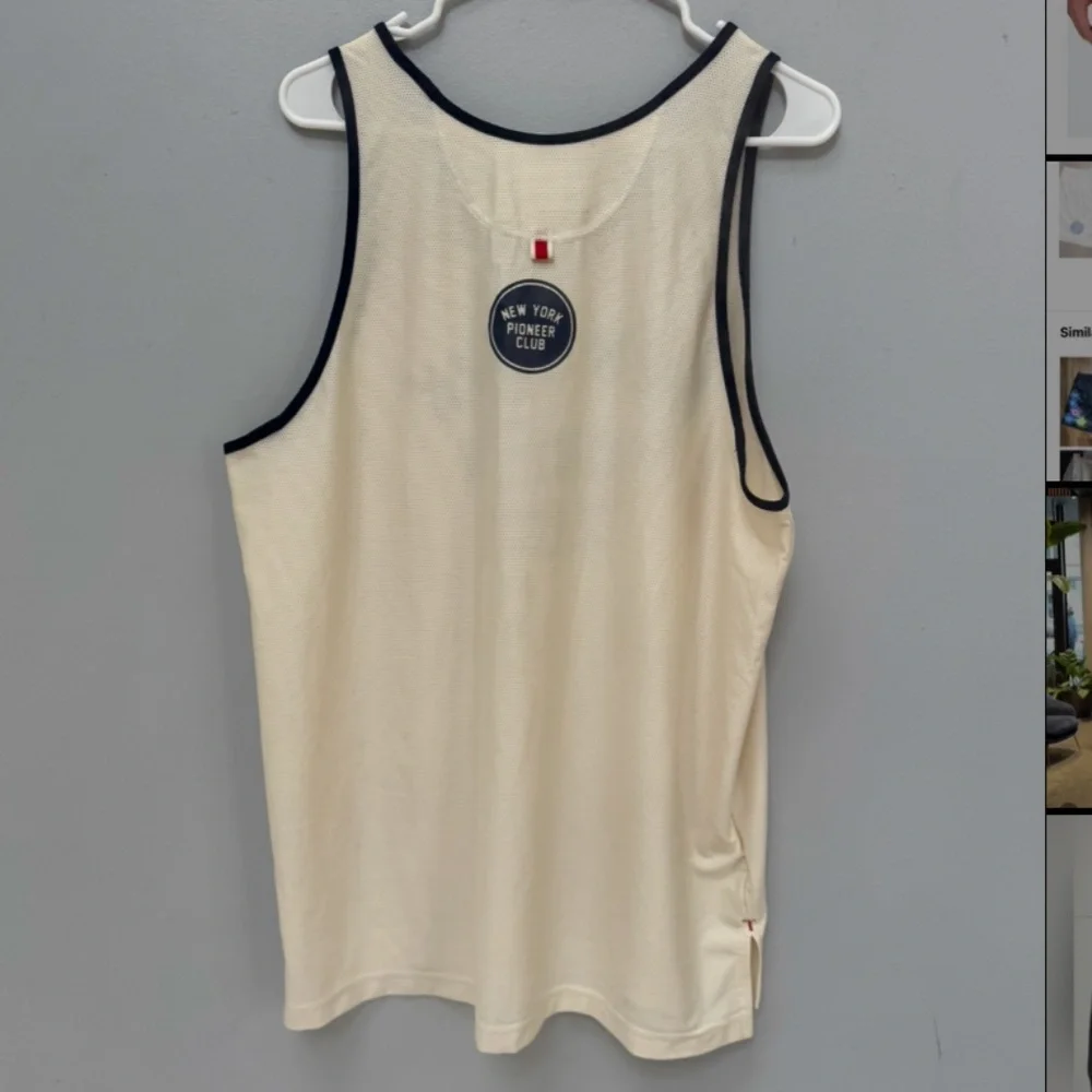 New York Piooner Club Ivory Tank in XL - Picture 2 of 5